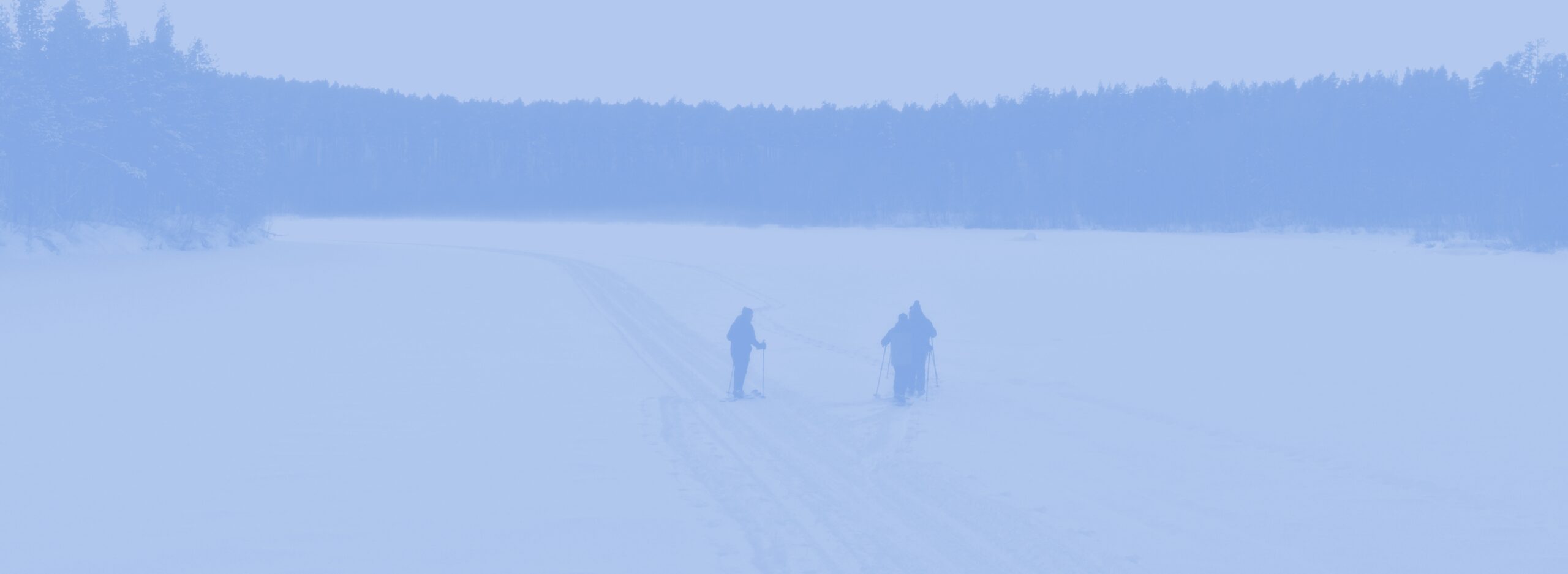 Deux personnes qui font du ski